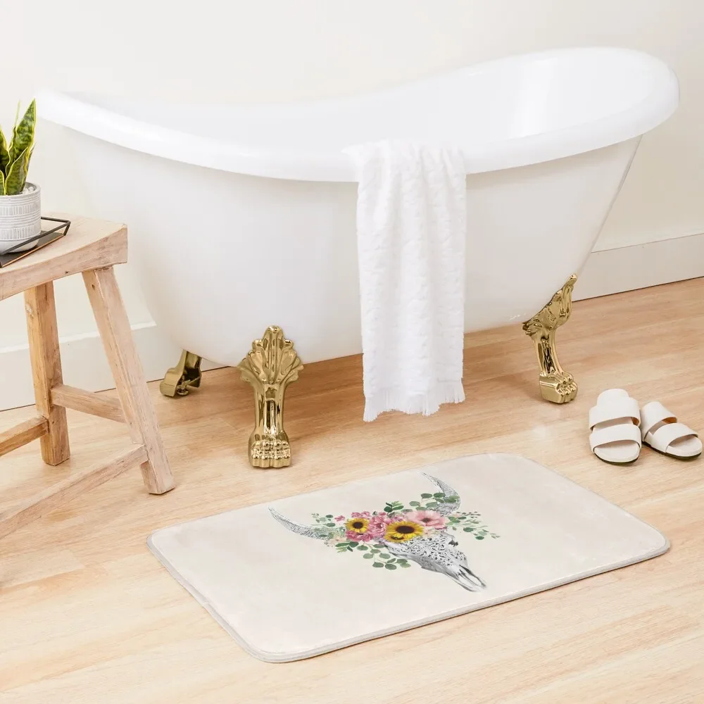 Watercolor Skull and Crown pink yellow rose and sunflowers Bath Mat Sleeping Room Rugs DoorEntrance Door Mat
Watercolor Skull and Crown pink yellow rose and sunflowers Bath Mat Sleeping Room Rugs DoorEntrance Door Mat