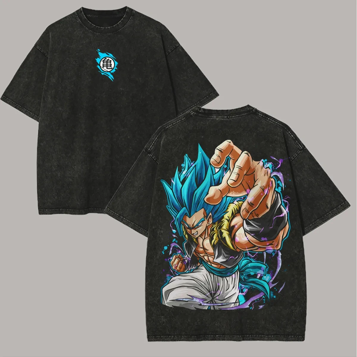 Gogeta Blue T Shirt Dragon Ball Z Anime Men Vintage Acid Wash Oversized Cotton Super Saiyan Double Sided Graphic Tees 2026
Gogeta Blue T Shirt Dragon Ball Z Anime Men Vintage Acid Wash Oversized Cotton Super Saiyan Double Sided Graphic Tees 2026