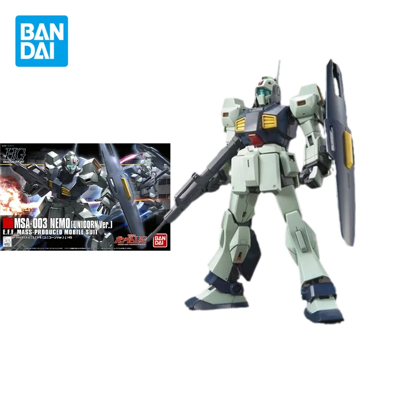 Bandai Original Gundam Model Kit Anime Figure HGUC 1/144 MSA-003 NEMO Action Figures Collectible Ornaments Toys Gifts for Kids
Bandai Original Gundam Model Kit Anime Figure HGUC 1/144 MSA-003 NEMO Action Figures Collectible Ornaments Toys Gifts for Kids