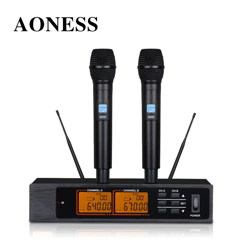 Wireless microphone U-band infrared frequency matching handheld suitable for home KTV performances, church weddings
Wireless microphone U-band infrared frequency matching handheld suitable for home KTV performances, church weddings