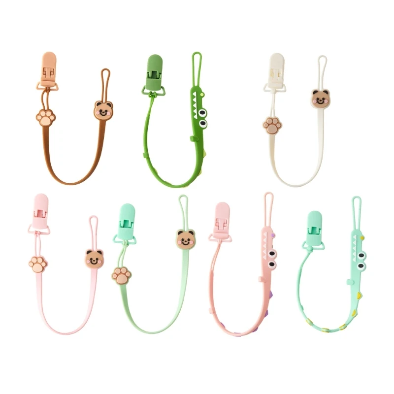 Pacifier Strap Baby Soother Chain Newborns Dummy Chain Baby Product Silicone Teether Pacifier Strap Pacifier Holder A2UB
Pacifier Strap Baby Soother Chain Newborns Dummy Chain Baby Product Silicone Teether Pacifier Strap Pacifier Holder A2UB