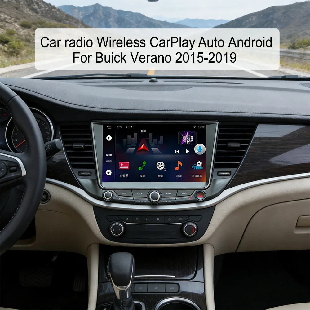 9' For Buick Verano 2015-2019 Car Multimedia Player with Wireless CarPlay Android Auto 4G RDS WiFi Bluetooth Linux Based Radio
9' For Buick Verano 2015-2019 Car Multimedia Player with Wireless CarPlay Android Auto 4G RDS WiFi Bluetooth Linux Based Radio