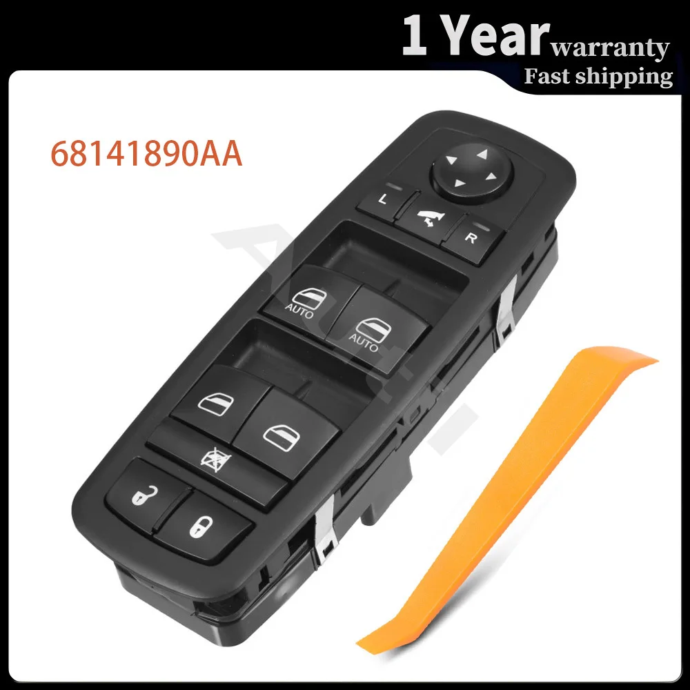 68141890AA Car Front Left Driver Side Electric Power Window Switch Control Button for Jeep Cherokee 2014 2015 2016 2017
68141890AA Car Front Left Driver Side Electric Power Window Switch Control Button for Jeep Cherokee 2014 2015 2016 2017