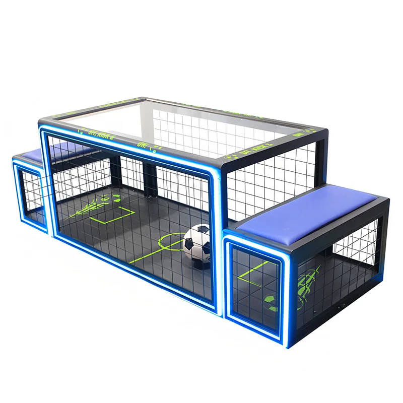 Playing football machine sports games under the table for two
Playing football machine sports games under the table for two