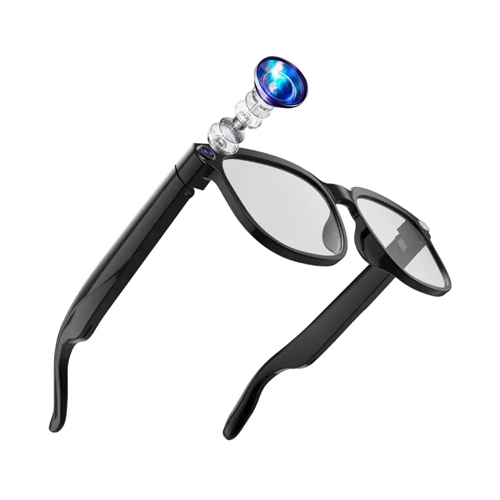 Ailexpress-Free Shipping-32GB AI Smart Glasses 4K HD Camera, 290mAh Battery, 8MP Anti-Shake Camera Glasses, Support Video Record
Ailexpress-Free Shipping-32GB AI Smart Glasses 4K HD Camera, 290mAh Battery, 8MP Anti-Shake Camera Glasses, Support Video Record