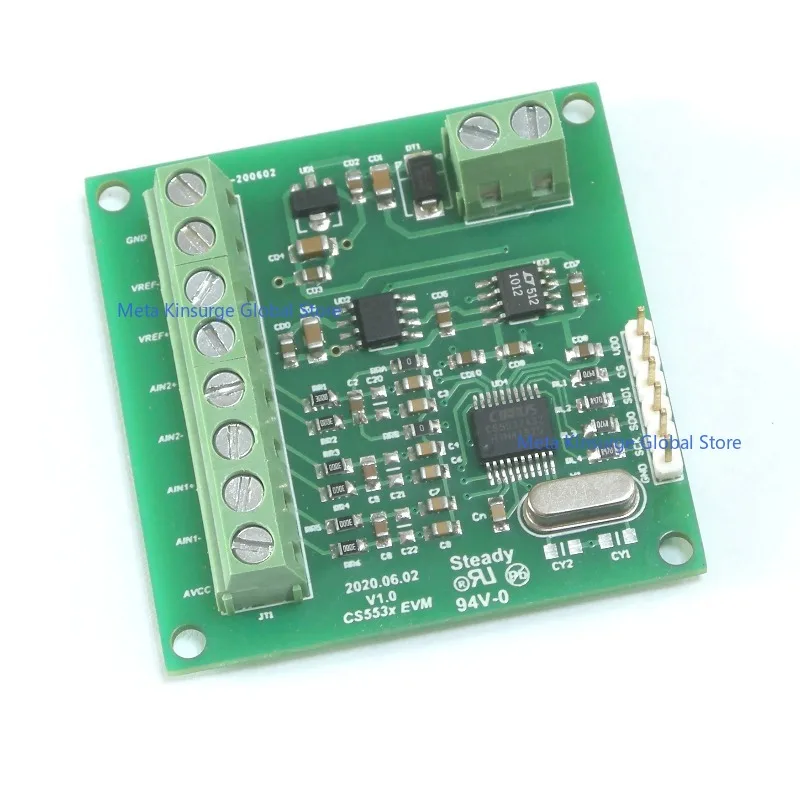 CS5532 ADC Module 24Bit High Precision Analog To Digital Converter SPI Board For Industrial Precision Signal Collection
CS5532 ADC Module 24Bit High Precision Analog To Digital Converter SPI Board For Industrial Precision Signal Collection