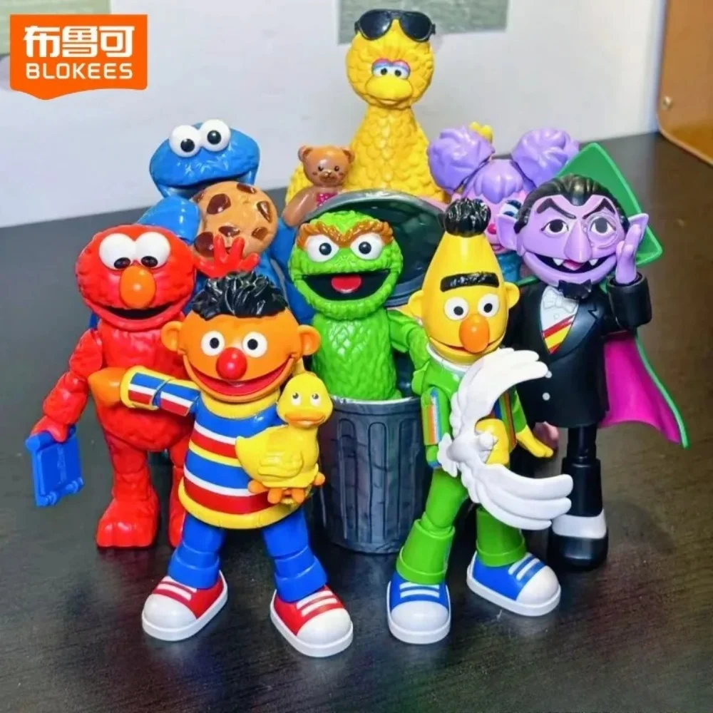 Строительные блоки Blokees «Улица Сезам» ERNIE BERT ELMO COOKIE MONSTER BIG BIRD, собранная экшн-модель, фигурка, игрушки, подарок для детей
Строительные блоки Blokees «Улица Сезам» ERNIE BERT ELMO COOKIE MONSTER BIG BIRD, собранная экшн-модель, фигурка, игрушки, подарок для детей
