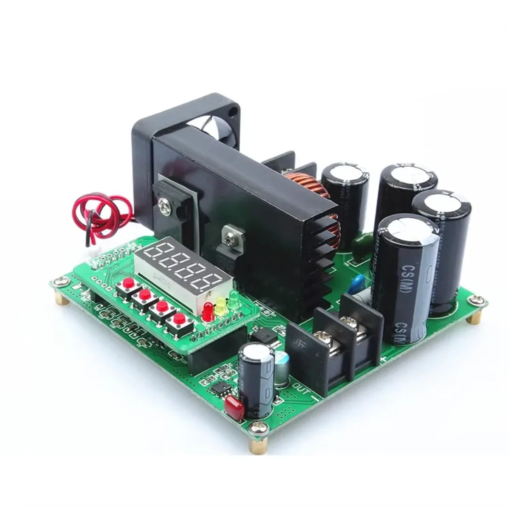 900W Boost Converter Digital Control Power Module DC8-60V 10-120V 15A DC Voltage Regulator Brand 110x96mm DIY Power
900W Boost Converter Digital Control Power Module DC8-60V 10-120V 15A DC Voltage Regulator Brand 110x96mm DIY Power