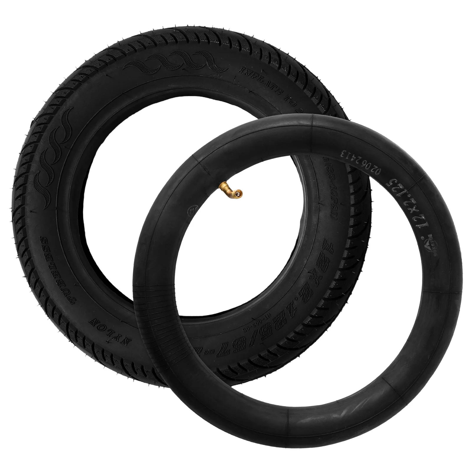 12x2.125 Electric Vehicle Tires Heavy Duty Scooter Rear Tire Inner Compatible Quiet Anti Burst Wear Resistance Bike Inner Tube
12x2.125 Electric Vehicle Tires Heavy Duty Scooter Rear Tire Inner Compatible Quiet Anti Burst Wear Resistance Bike Inner Tube