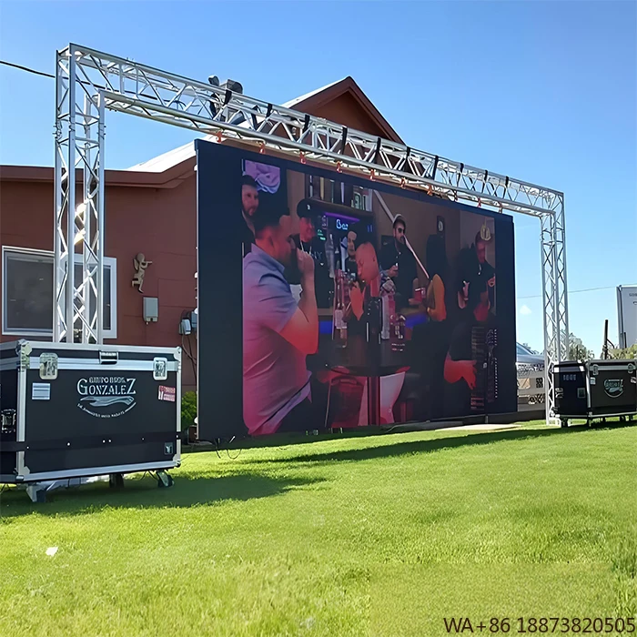 Светодиодная система беспроводного управления P3.91 с водонепроницаемым экраном IP65, яркостью 4500 кд/м для аренды семейных встреч на открытом воздухе
Светодиодная система беспроводного управления P3.91 с водонепроницаемым экраном IP65, яркостью 4500 кд/м для аренды семейных встреч на открытом воздухе