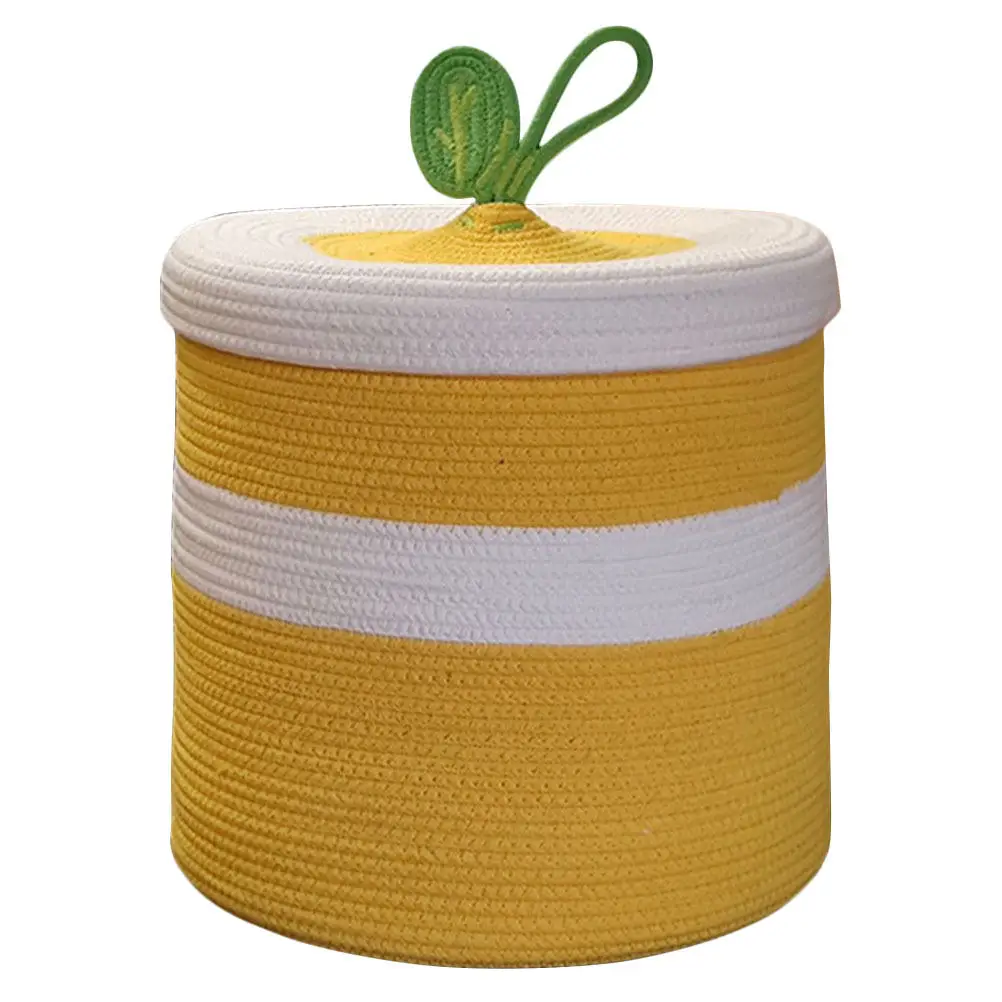 Large Cotton Storage Basket Dirty Clothes Holder Multipurpose Weaving Laundry Hamper Bedroom Organizer Sundries Container
Large Cotton Storage Basket Dirty Clothes Holder Multipurpose Weaving Laundry Hamper Bedroom Organizer Sundries Container