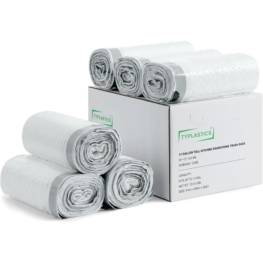US Shipping FleTex Tall Kitchen 13 Gallon Drawstring Trash Bags Heavy Duty 24x27 Inch 300 Count Unscented White
US Shipping FleTex Tall Kitchen 13 Gallon Drawstring Trash Bags Heavy Duty 24x27 Inch 300 Count Unscented White