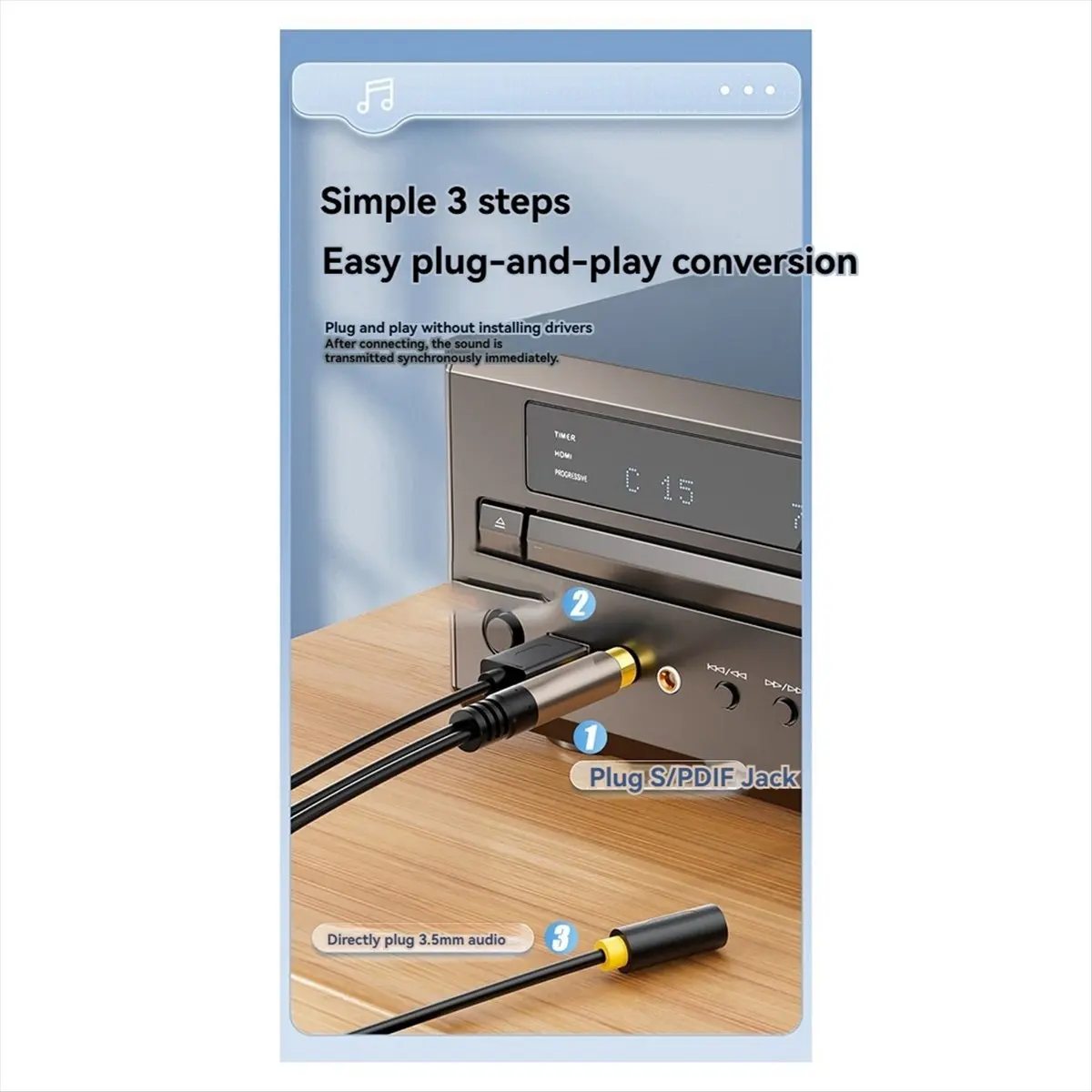 AABFK Позолоченный цифровой коаксиальный аудиокабель Aux SPDIF 3,5 мм Женский ТВ-приставка Соединительный кабель усилителя с кабелями USB-порта
AABFK Позолоченный цифровой коаксиальный аудиокабель Aux SPDIF 3,5 мм Женский ТВ-приставка Соединительный кабель усилителя с кабелями USB-порта