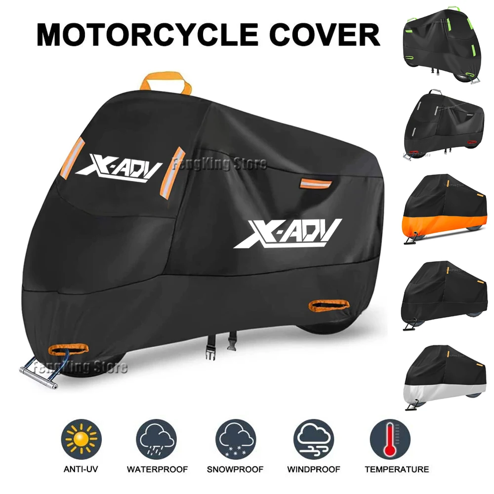 For Honda XADV750 X-ADV XADV 750 Motorcycle Cover Waterproof All Season Dust UV Protective Scooter Motorbike Rain Cover
For Honda XADV750 X-ADV XADV 750 Motorcycle Cover Waterproof All Season Dust UV Protective Scooter Motorbike Rain Cover