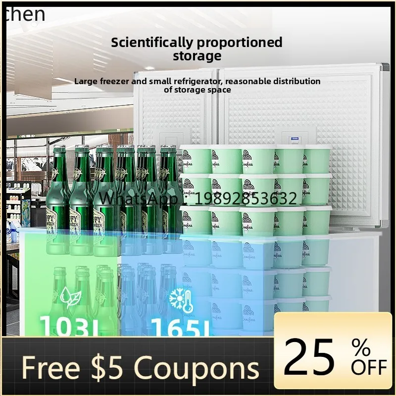 AB Freezer Refrigerator Dual-use Frost-free Horizontal Dual-temperature Fresh-keeping Refrigerator
AB Freezer Refrigerator Dual-use Frost-free Horizontal Dual-temperature Fresh-keeping Refrigerator