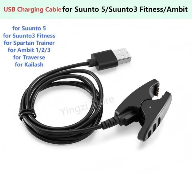 USB-кабель для зарядки, 1 м, зажим для Suunto 5 Peak/Ambit 1 2 3/Suunto Core/Suunto 3 Fitness/Traverse/Kailash, аксессуар для зарядного устройства
USB-кабель для зарядки, 1 м, зажим для Suunto 5 Peak/Ambit 1 2 3/Suunto Core/Suunto 3 Fitness/Traverse/Kailash, аксессуар для зарядного устройства