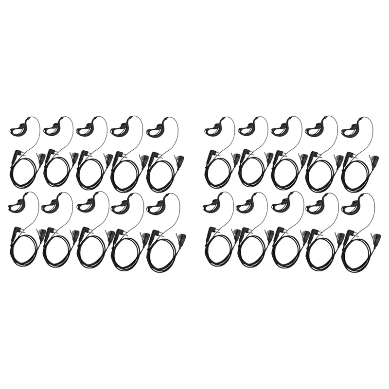 Hot Sale20pcs G Shape Earpiece Headset PTT With Mic For Motorola 2 Way Radio CP040 CP200 Walkie Talkie Earphone
Hot Sale20pcs G Shape Earpiece Headset PTT With Mic For Motorola 2 Way Radio CP040 CP200 Walkie Talkie Earphone