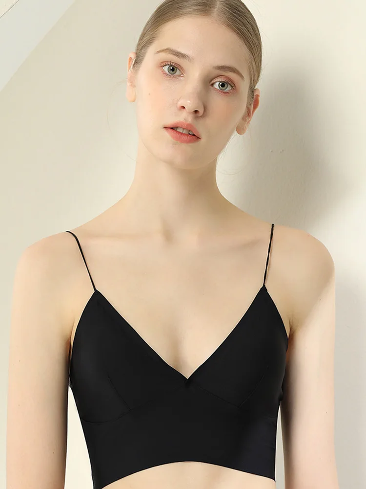New Sexy Bra Women Seamless Underwear Female Tank Crop Top Short Camis Intimates Deep V Women Lingerie Top Padded Bralette
New Sexy Bra Women Seamless Underwear Female Tank Crop Top Short Camis Intimates Deep V Women Lingerie Top Padded Bralette