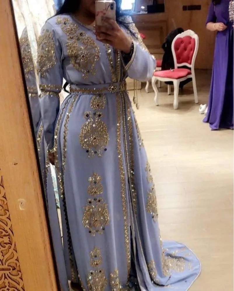 M31 Luxury Evening Dress/Bridal Wedding Party Prom Gowns Lilac V-Neck Natural Floor-Length Beaded&Appliques
M31 Luxury Evening Dress/Bridal Wedding Party Prom Gowns Lilac V-Neck Natural Floor-Length Beaded&Appliques