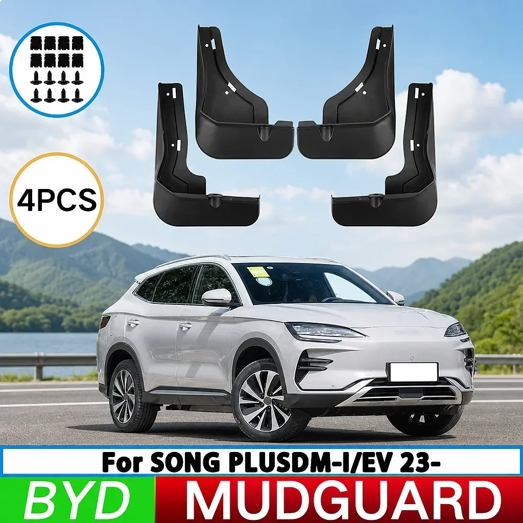 For BYD Song Plus Seal U DM-i EV 2023-2024 Mud Flaps Splash Guards Front Rear 4Pcs Car Accessories
For BYD Song Plus Seal U DM-i EV 2023-2024 Mud Flaps Splash Guards Front Rear 4Pcs Car Accessories