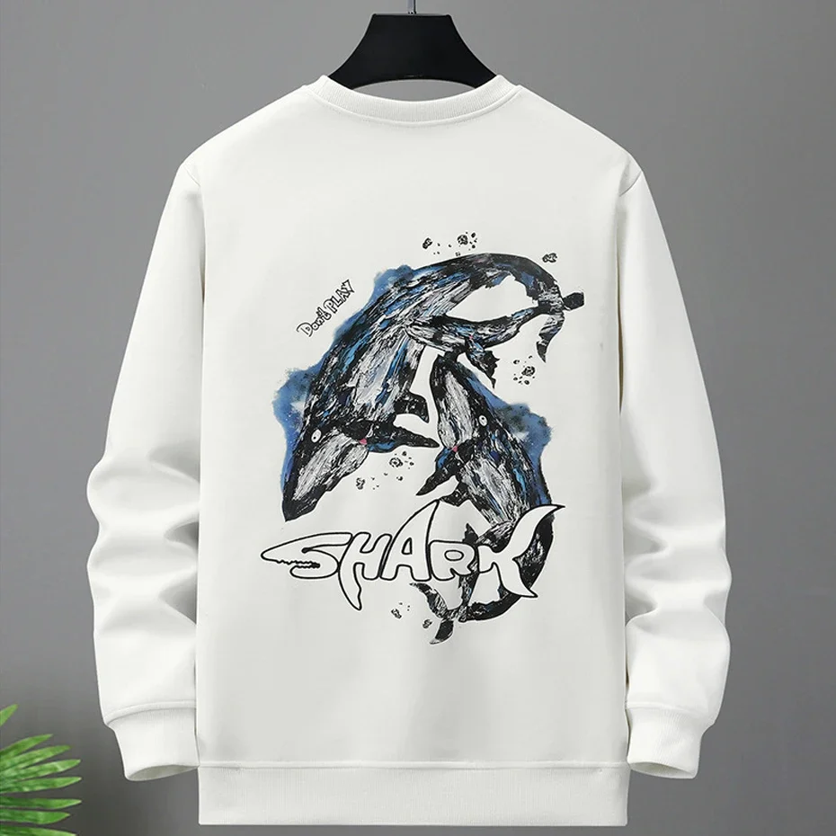 DIANRUO Shark print Sweatshirts Men 10XL Plus Size Pullover Fashion Casual Sweatshirt Male Spring Autumn Sweatshirt 한국인 후기 많은 옷
DIANRUO Shark print Sweatshirts Men 10XL Plus Size Pullover Fashion Casual Sweatshirt Male Spring Autumn Sweatshirt 한국인 후기 많은 옷