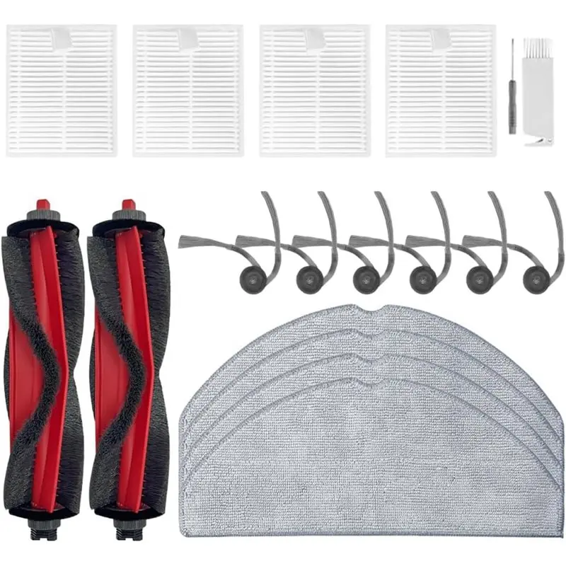 For Roborock Q7 M5+ /Q7 L5/Q7 L5+ Compatible Accessories Kit-Q7 M5 Main Brush, Mop Pads, Filters Robot Vacuum Replacement Parts
For Roborock Q7 M5+ /Q7 L5/Q7 L5+ Compatible Accessories Kit-Q7 M5 Main Brush, Mop Pads, Filters Robot Vacuum Replacement Parts