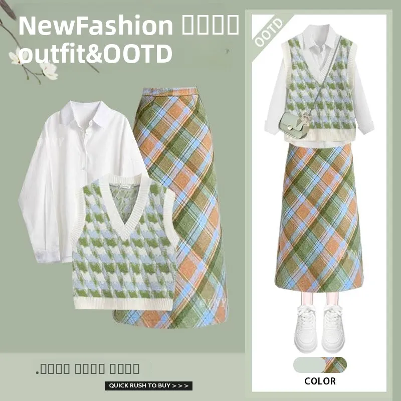 Весенняя мода, мягкая уютная цветная блузка, женский круглый свитер в полоску, комплект с юбкой, длинная футболка на пуговицах в стиле све...
Весенняя мода, мягкая уютная цветная блузка, женский круглый свитер в полоску, комплект с юбкой, длинная футболка на пуговицах в стиле све...