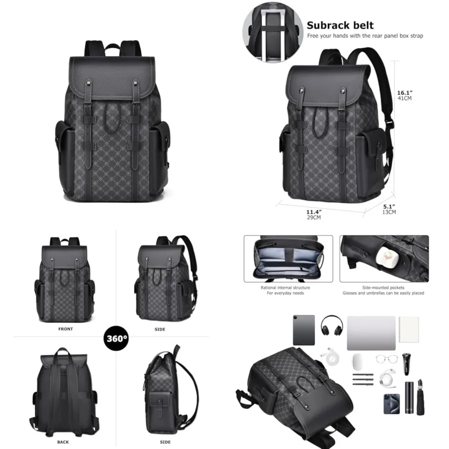 Laptop Backpack for Men Luxury Anti-Theft Travel Backpack Casual Business Waterproofing Computer Bag
Laptop Backpack for Men Luxury Anti-Theft Travel Backpack Casual Business Waterproofing Computer Bag