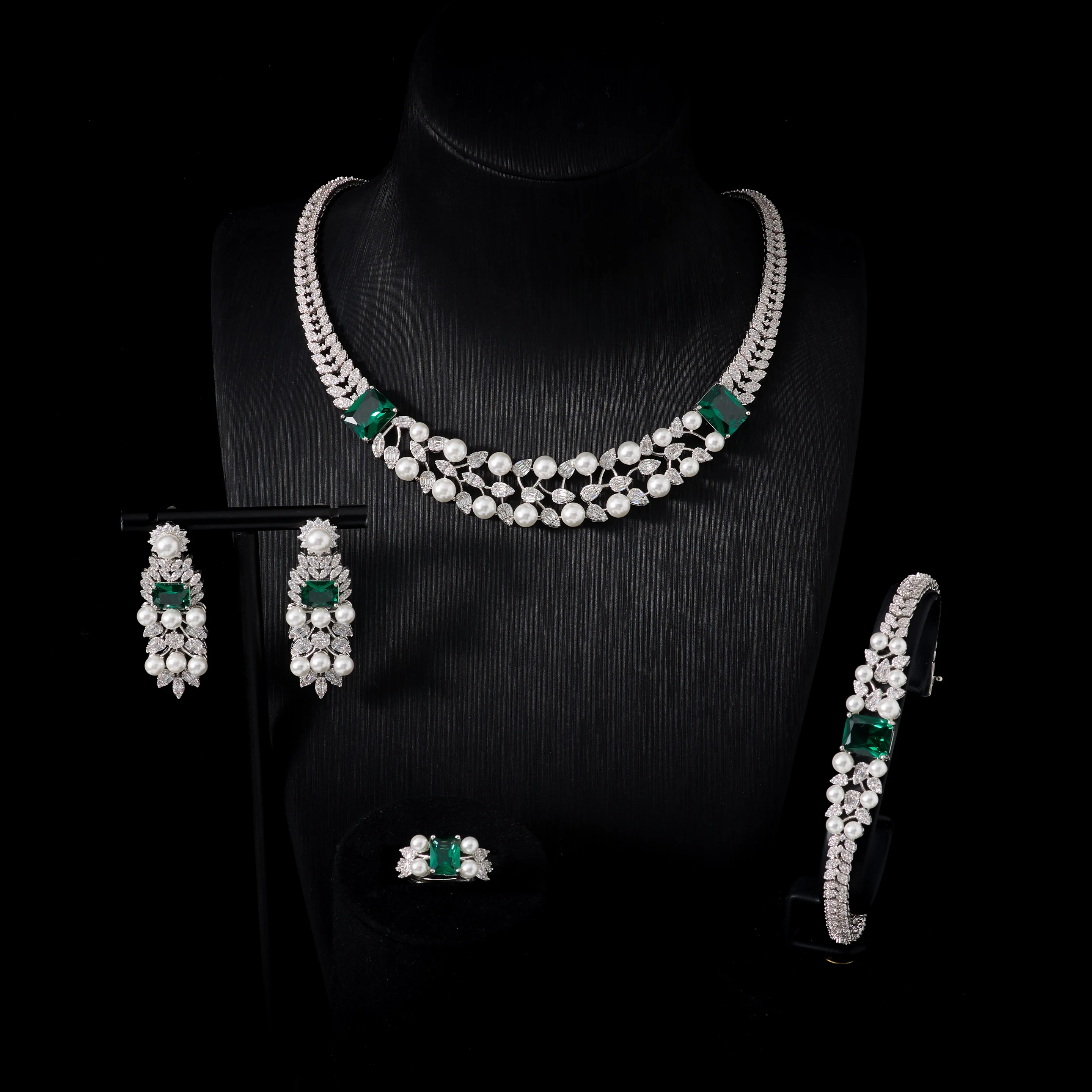 IN JEWELIFE Women's Wedding Necklace Set Cubic Zircon Jewelry and Accessories Bridal Jewellery Set Luxury New in Matching Sets
IN JEWELIFE Women's Wedding Necklace Set Cubic Zircon Jewelry and Accessories Bridal Jewellery Set Luxury New in Matching Sets