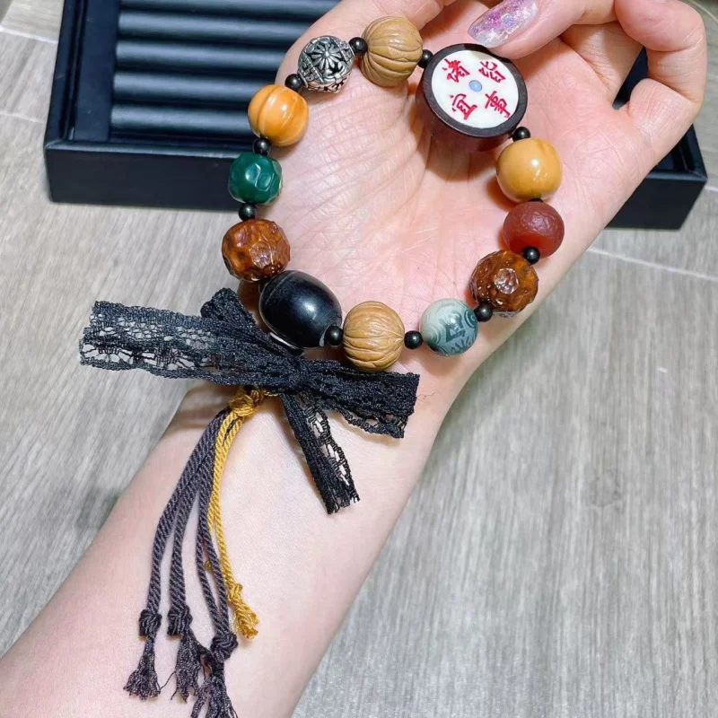 Duobao одинаковые все идет хорошо Сандаловое дерево Paw King Обезьяна Фиолетовое золото Мышь и другие модные браслеты
Duobao одинаковые все идет хорошо Сандаловое дерево Paw King Обезьяна Фиолетовое золото Мышь и другие модные браслеты