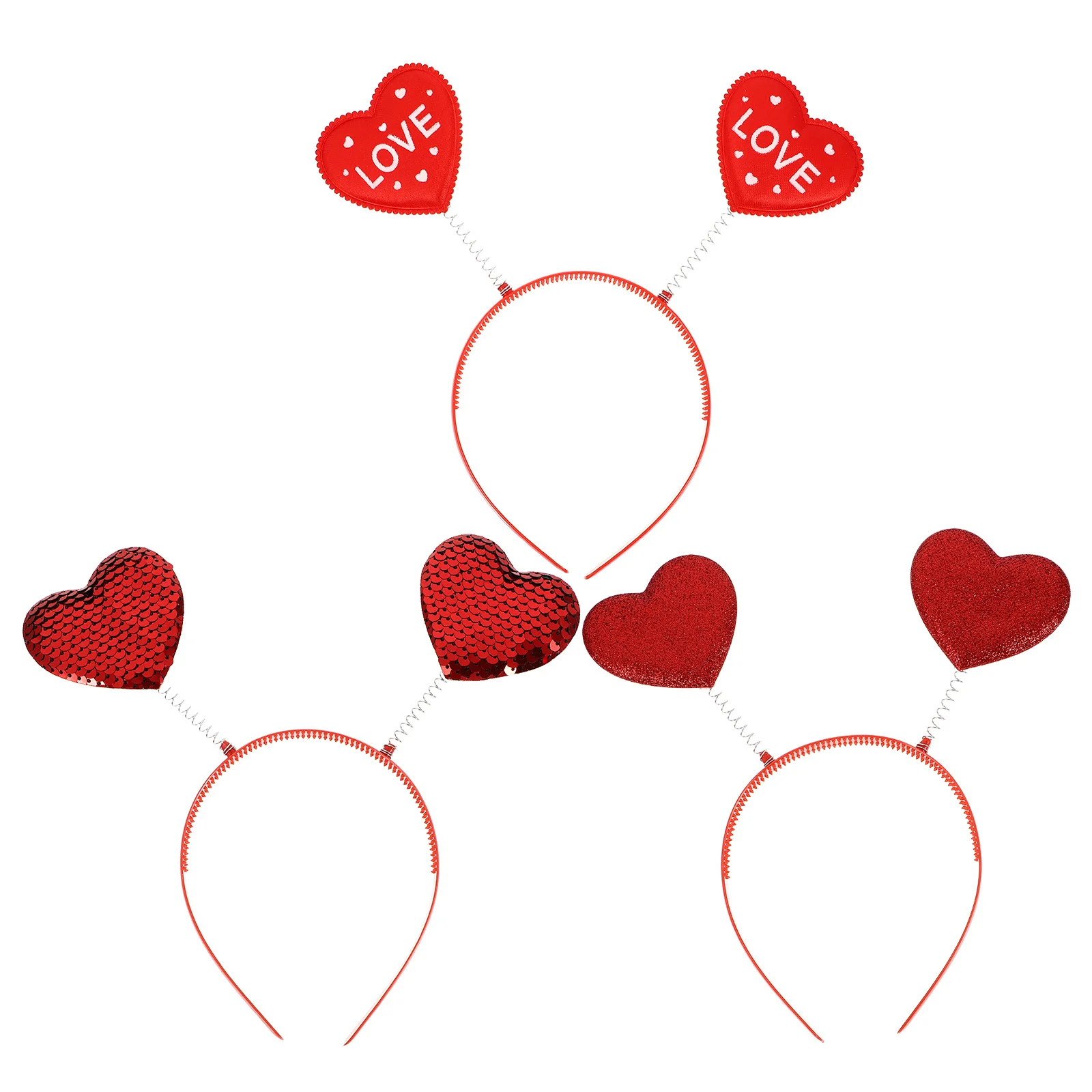 3Pcs Valentine's Day Heart Shape Headband Bright Red Party Hair Accessory Festival Headpiece Adult Hairband Head Decor
3Pcs Valentine's Day Heart Shape Headband Bright Red Party Hair Accessory Festival Headpiece Adult Hairband Head Decor