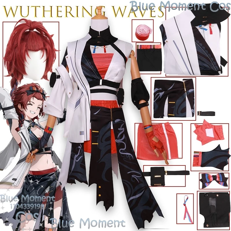 Wuthering Waves Chixia Косплей Костюм Аниме Боевой Костюм Полный Комплект Игрового Персонажа Наряд Хэллоуин Рождество Костюм Лолиты
Wuthering Waves Chixia Косплей Костюм Аниме Боевой Костюм Полный Комплект Игрового Персонажа Наряд Хэллоуин Рождество Костюм Лолиты