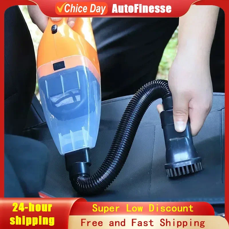 Автомобильный пылесос с сильным всасыванием, небольшой пылесос для сухой и влажной уборки двойного назначения с кабелем длиной 5 м, мощный для уборки автомобиля, дома
Автомобильный пылесос с сильным всасыванием, небольшой пылесос для сухой и влажной уборки двойного назначения с кабелем длиной 5 м, мощный для уборки автомобиля, дома