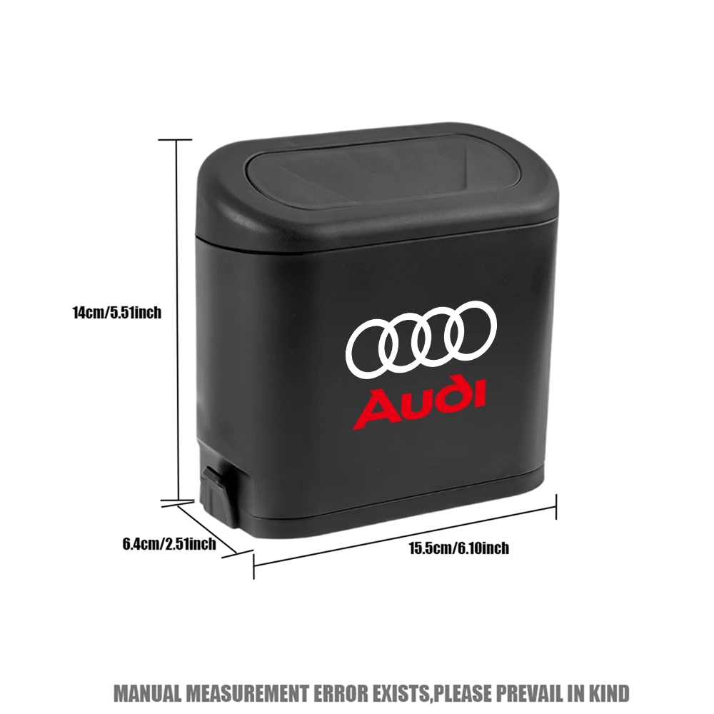 Чехол для хранения в салоне автомобиля, мусорное ведро, автомобильное центральное управление, мусорная корзина, аксессуары для Audi SLINE A4 A6 A5 Q7 Q5
Чехол для хранения в салоне автомобиля, мусорное ведро, автомобильное центральное управление, мусорная корзина, аксессуары для Audi SLINE A4 A6 A5 Q7 Q5