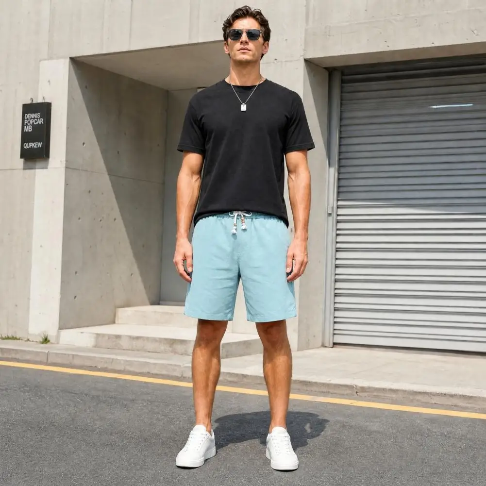 Men Casual Shorts Versatile Men Shorts Men's Casual Shorts with Pockets Loose Fit Athletic Drawstring Classic Fit for Comfort
Men Casual Shorts Versatile Men Shorts Men's Casual Shorts with Pockets Loose Fit Athletic Drawstring Classic Fit for Comfort