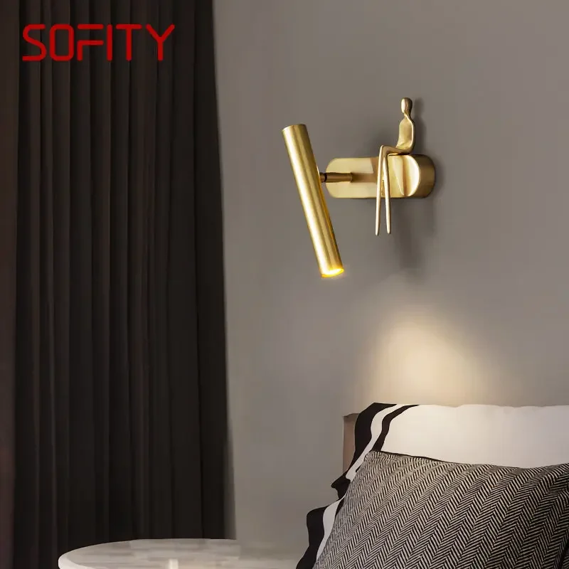 BUNNY Contemporary Brass Wall Lighting LED 3 Colors Gold Sconce Lamp Little Copper Man Creative Decor for Home Bedside
BUNNY Contemporary Brass Wall Lighting LED 3 Colors Gold Sconce Lamp Little Copper Man Creative Decor for Home Bedside