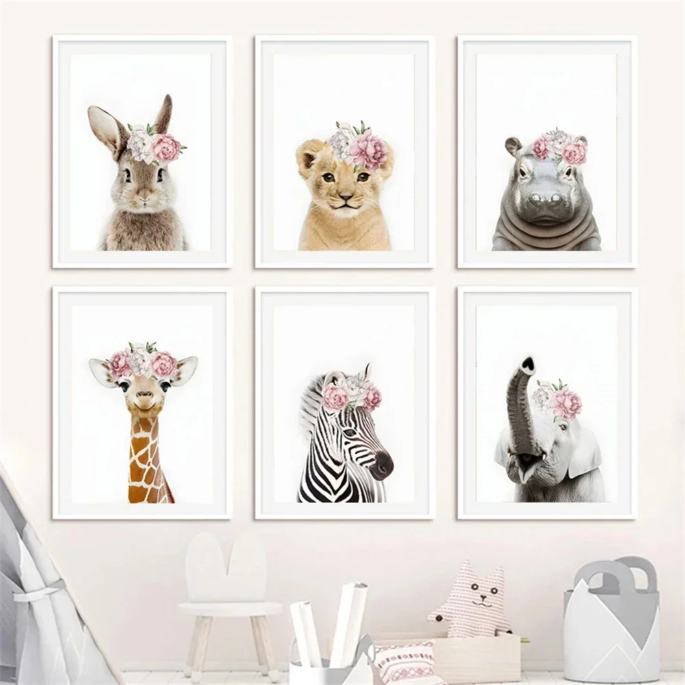 Baby Rabbit Lion Giraffe Zebra Canvas Painting Posters And Prints Nursery Wall Art Nordic Poster Wall Pictures Kids Room Decor
Baby Rabbit Lion Giraffe Zebra Canvas Painting Posters And Prints Nursery Wall Art Nordic Poster Wall Pictures Kids Room Decor