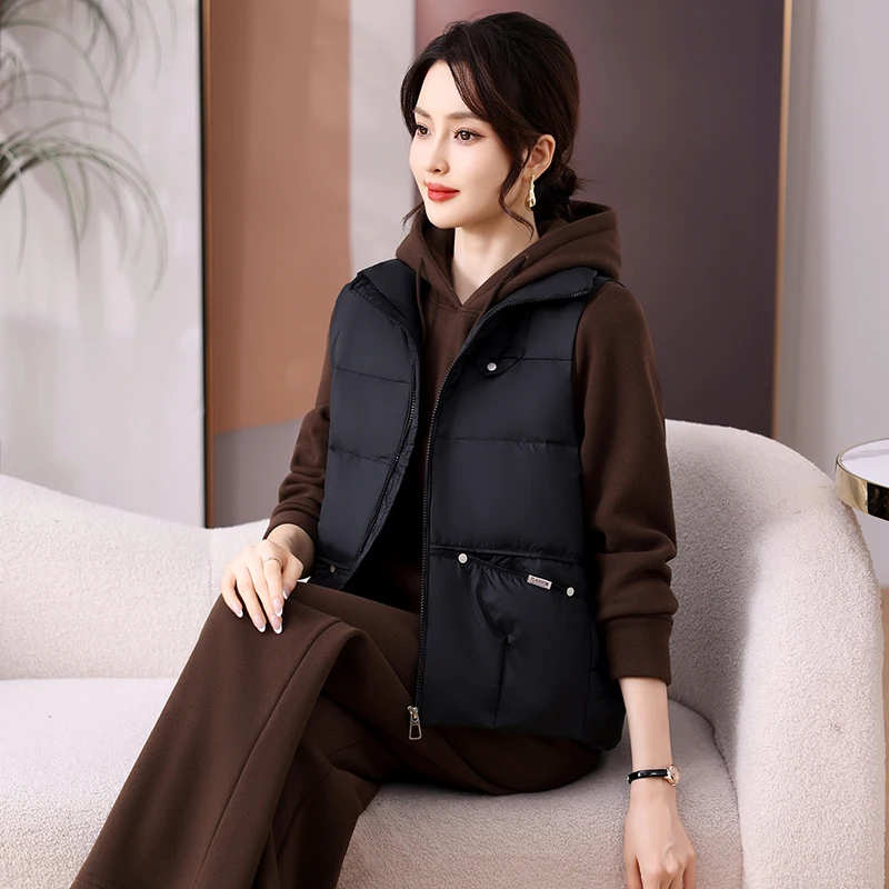 Faionable Midlife Mom Winter Sportswear Set Casual Women's Outerwear 2025 New Sle Warmth Polyester Zipper Closure Tee-P...
Faionable Midlife Mom Winter Sportswear Set Casual Women's Outerwear 2025 New Sle Warmth Polyester Zipper Closure Tee-P...