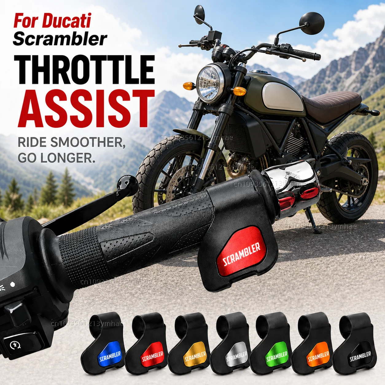 For Ducati Scrambler 400 800 1100 2014-2019 Motorcycle Throttle Assistant Clip Labor Saver Acceleration Labor-saving Auxiliary
For Ducati Scrambler 400 800 1100 2014-2019 Motorcycle Throttle Assistant Clip Labor Saver Acceleration Labor-saving Auxiliary