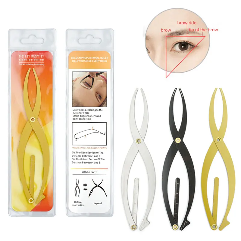 Stainless steel Eyebrow Mapping Ruler Golden Ratio Measurement Tool Microblading Permanent Balance Positioning Tattoo Ruler
Stainless steel Eyebrow Mapping Ruler Golden Ratio Measurement Tool Microblading Permanent Balance Positioning Tattoo Ruler