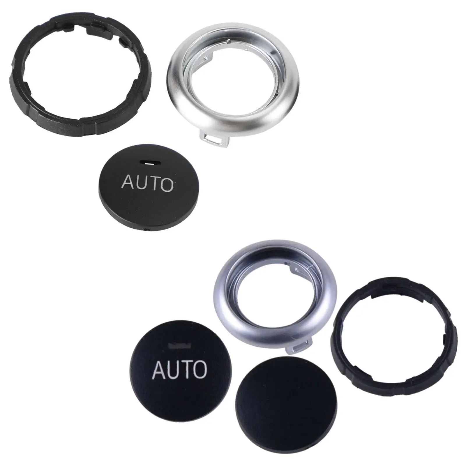 Replacement 61319393931 Easy Install Knob Button Cover Set Car Air Conditioning Control for BMW X5 F15 2014 2018
Replacement 61319393931 Easy Install Knob Button Cover Set Car Air Conditioning Control for BMW X5 F15 2014 2018