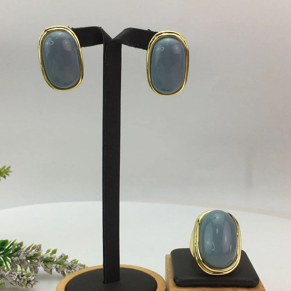 Yuminglai элегантный простой дизайн Роскошные африканские нигерийские женские серьги и кольцо для девочек Ювелирные наборы FHK16610 
Yuminglai элегантный простой дизайн Роскошные африканские нигерийские женские серьги и кольцо для девочек Ювелирные наборы FHK16610