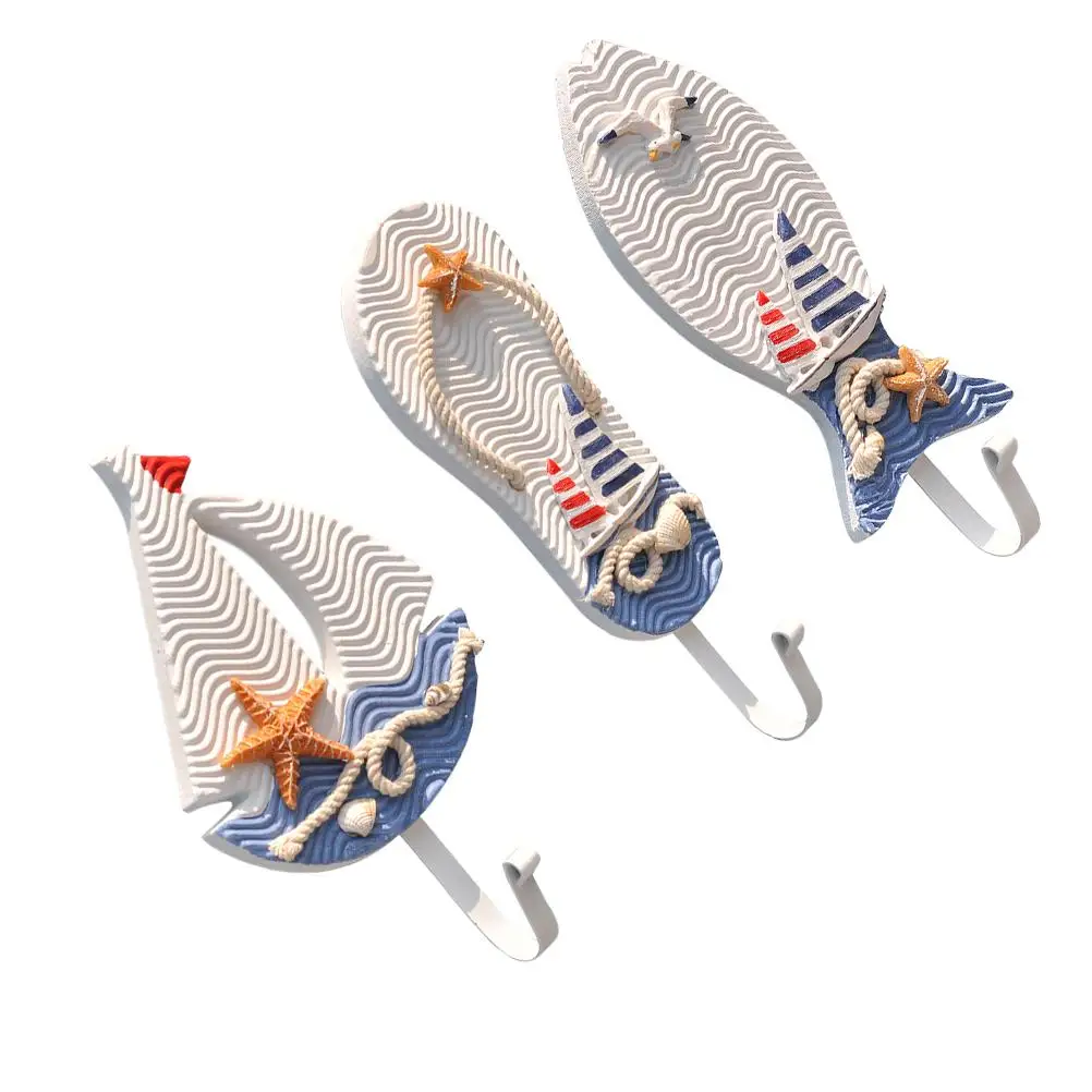 3 Pcs Ocean Hooks Wooden Home Decor Creative Wall Hangers Mediterranean Style Practical Clothes Hat Storage Accessories
3 Pcs Ocean Hooks Wooden Home Decor Creative Wall Hangers Mediterranean Style Practical Clothes Hat Storage Accessories