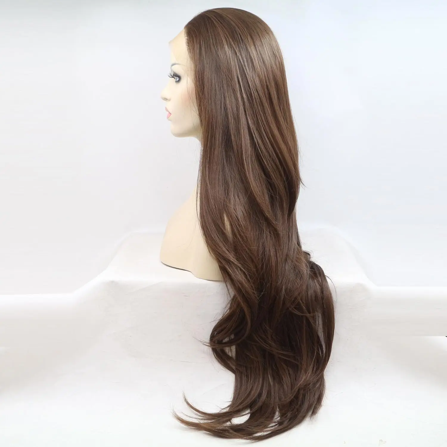 Парики Сильвия, длинные натуральные волнистые коричневые синтетические парики спереди для женщин, седельный парик, термостойкие волокна, парики из волос
Парики Сильвия, длинные натуральные волнистые коричневые синтетические парики спереди для женщин, седельный парик, термостойкие волокна, парики из волос