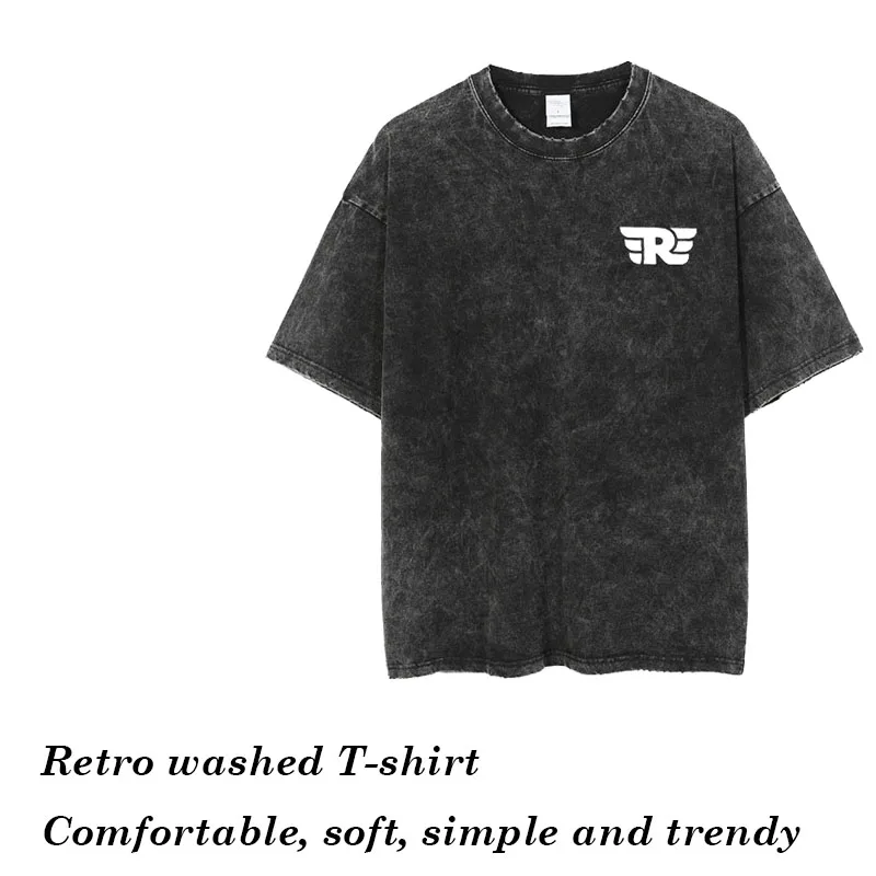 Для Royal Enfield Himalayan 400 411 Meteor/Classic 350 500, потертые винтажные футболки с логотипом R для мотоциклов, мужская и женская футболка 
Для Royal Enfield Himalayan 400 411 Meteor/Classic 350 500, потертые винтажные футболки с логотипом R для мотоциклов, мужская и женская футболка