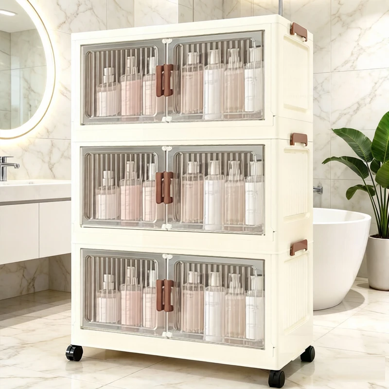 Foldable No-Install Multi-Layer Plastic Baby Wardrobe Clothing Storage Cabinet for Home Living Room Bedroom Storage Box
Foldable No-Install Multi-Layer Plastic Baby Wardrobe Clothing Storage Cabinet for Home Living Room Bedroom Storage Box