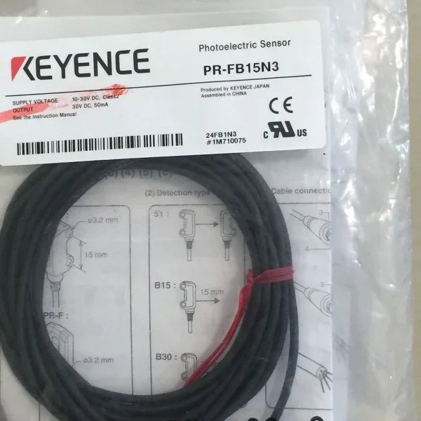 2026 1piece New Pr-fb15n3 Photoelectric Sensor in Box Brand New Original Spot Plc
2026 1piece New Pr-fb15n3 Photoelectric Sensor in Box Brand New Original Spot Plc