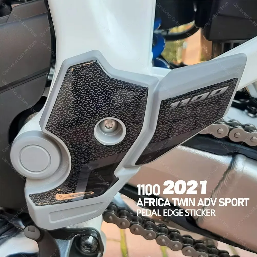 Motorcycle Accessories Motorcycle Pedal Edge Sticker Protector 3D Resin Sticker For 1100 AFRICA TWIN ADV SPORT 2021
Motorcycle Accessories Motorcycle Pedal Edge Sticker Protector 3D Resin Sticker For 1100 AFRICA TWIN ADV SPORT 2021