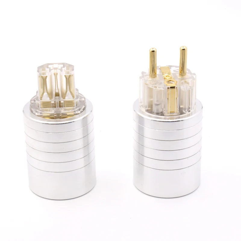 EUR Schuko AC Power Plug IEC Female Connector Gold Plated for Hifi Audio DIY EU Power Cable
EUR Schuko AC Power Plug IEC Female Connector Gold Plated for Hifi Audio DIY EU Power Cable