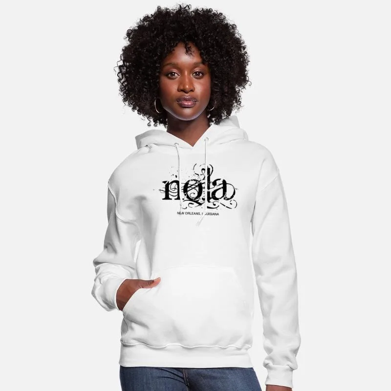 Хлопковая толстовка с рисунком New Orleans NOLA, стильная надпись «nola» и текст «NEW ORLEANS, LOUISIANA»
Хлопковая толстовка с рисунком New Orleans NOLA, стильная надпись «nola» и текст «NEW ORLEANS, LOUISIANA»